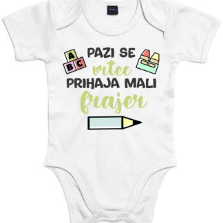 Baby BODI ali MAJICA FRAJER v vrtec